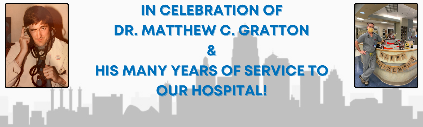 Dr. Matthew Gratton Retirement – Public